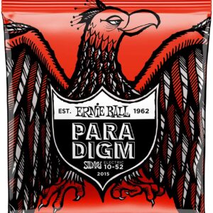 【ゆうパケット・送料無料】*【ERNIE BALL（アーニーボール）　エレキギター弦】 <br />2015 Paradigm Skinny Top Heavy Bottom Slinky 10-52