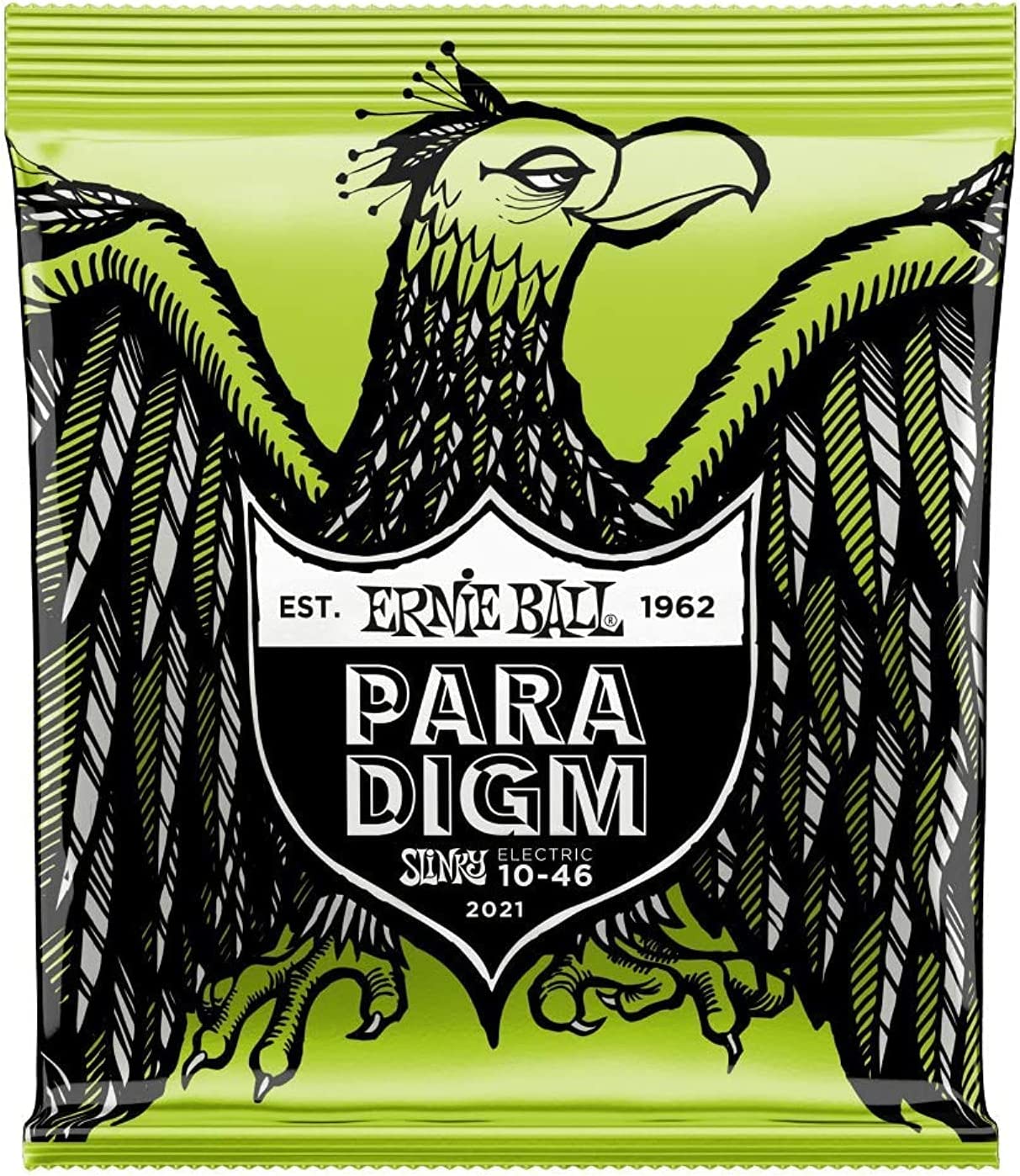 【ゆうパケット・送料無料】【ERNIE BALL(アーニーボール) エレキギター弦】 <br />2021 Paradigm Regular Slinky 10-46