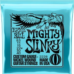 *【メール便発送】<br />【ERNIE BALL（アーニーボール）　エレキギター弦】  エレキギター弦 2228 (8.5-40) MIGHTY SLINKY マイティー・スリンキー
