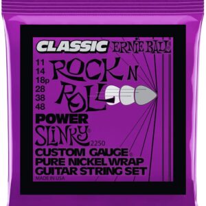 【ゆうパケット便発送・送料無料】ERNIE BALL 2250 エレキギター弦 (11-48) CLASSIC R&R POWER SLINKY クラシック・ロックンロール・パワー・スリンキー