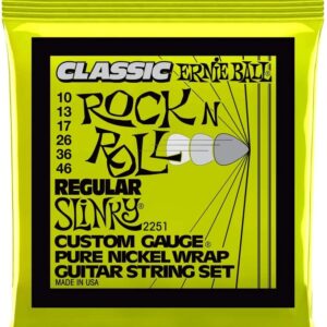 【ゆうパケット便・送料無料】ERNIE BALL 2251 エレキギター弦 (10-46) CLASSIC R&R REGULAR SLINKY クラシック・ロックンロール・レギュラー・スリンキー