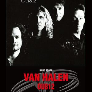 【送料無料・ゆうパケット】【楽譜／教則本・DVD・VHS／DS・PCソフト/音楽CD・DVD】ヴァン・ヘイレン/OU812[ワイド版](バンド・スコア)