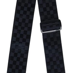【ゆうパケット便】*【ERNIEBALL(アーニーボール)】【ストラップ】 JACQUARD STRAP BLACK CHECHERS #5341