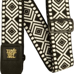 【ゆうパケット便】*【ERNIEBALL(アーニーボール)】【ストラップ】 JACQUARD STRAP White Savannah #5343