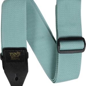 【ゆうパケット・送料無料】*【ERNIEBALL(アーニーボール)】ストラップ　Polypro Strap　5375  TIDAL GREEN