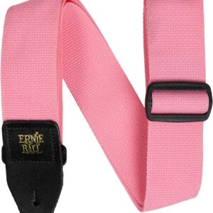 【ゆうパケット・送料無料】*【ERNIEBALL(アーニーボール)】ストラップ　Polypro Strap　5376  PINK SUNRISE