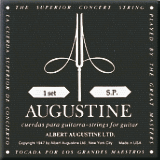 【メール便・送料無料】*【Augustine】【クラシックギター用弦セット　BLACK】