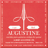 【メール便・送料無料】*【Augustine】【クラシックギター用弦セット　RED】