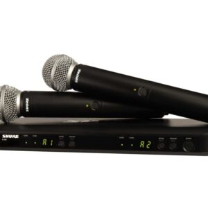 *【送料無料！】<br />【SHURE（シュア）　マイク】【ワイヤレスマイク】<br />ボーカルワイヤレスシステム　 BLX288/SM58<br />