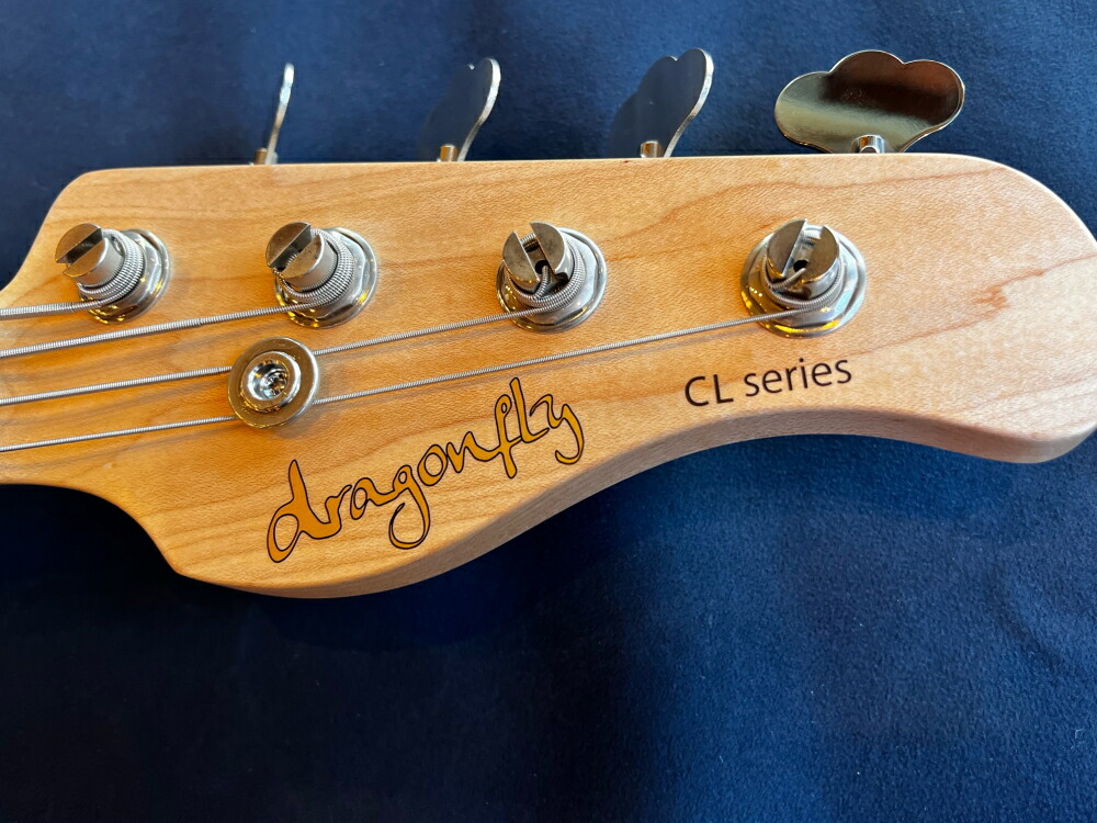 【dragonfly】【エレキベース】 CL-DJB4 ASH/MAP CBL/WP4 - 画像 (3)