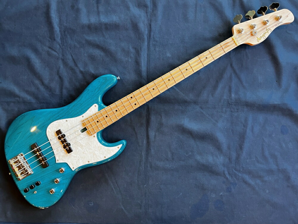【dragonfly】【エレキベース】 CL-DJB4 ASH/MAP CBL/WP4