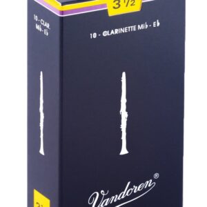 【パッケージを折りたたんでメール便発送】【Vandoren(バンドレン)リード】E♭クラリネット トラディショナル 3.5(CR1135)