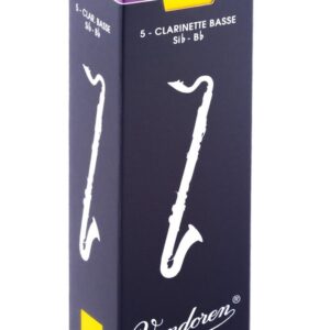 【パッケージを折りたたんでメール便発送】【Vandoren（バンドレン）リード】Basseクラリネット（バスクラ）　トラディショナル　3（CR123）
