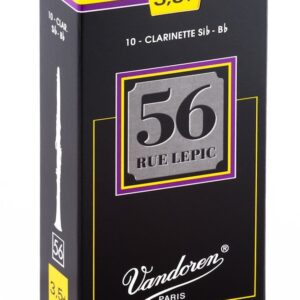 【パッケージを折りたたんでメール便発送】【Vandoren(バンドレン)リード】B♭クラリネット 56Ruelepic (56ルピック) 3.5+(CR5035+)