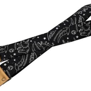 【メール便・送料無料】【Spice Note スパイスノート】 ギターストラップ ES-PP50DSR/BLK