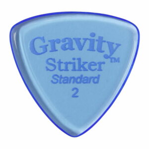 GRAVITY GUITAR PICKS Striker - Standard - GSRS2P 2.0mm, Blue