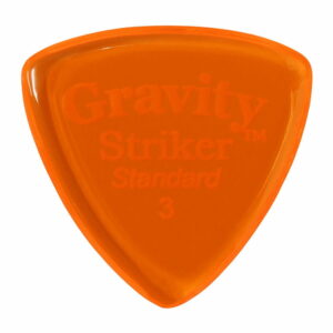 GRAVITY GUITAR PICKS Striker - Standard - GSRS3P 3.0mm, Orange