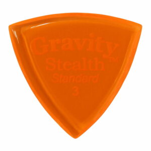 GRAVITY GUITAR PICKS Stealth - Standard - GSSS3P 3.0mm, Orange