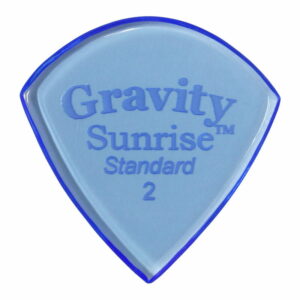 GRAVITY GUITAR PICKS Sunrise - Standard - GSUS2P 2.0mm, Blue