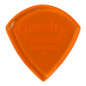 GRAVITY GUITAR PICKS Sunrise - Standard - GSUS3P 3.0mm, Orange