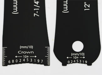 【工具・ツール】【HOSCO】<br />フィンガーボードRゲージ H-RG2 - 画像 (3)
