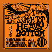 *【ゆうパケット発送・代引き不可】<br />【ERNIE BALL(アーニーボール) エレキギター弦 】 <br />#2215 Heavy Bottom