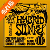 *【ERNIE BALL（アーニーボール） エレキギター弦】<br />Hybrid Slinky　#2222