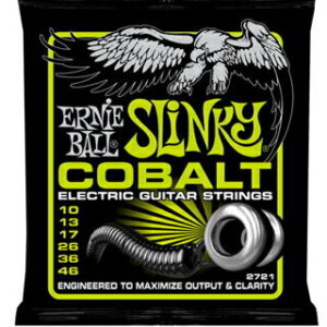 *【ERNIE BALL（アーニーボール）　エレキギター弦】 <br />Cobalt Regular Slinky #2721
