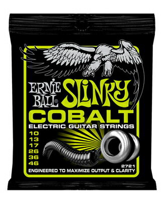 *【ERNIE BALL(アーニーボール) エレキギター弦】 <br />Cobalt Regular Slinky #2721