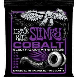 *【ERNIE BALL（アーニーボール）　エレキギター弦】 <br />Cobalt Power Slinky #2720
