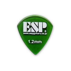 *【ESP】ウルテム製ピック  1.2mm （グリーン）