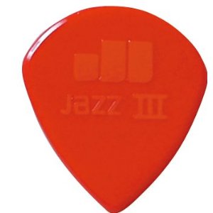 【ゆうパケット・送料無料】*【JimDunlop】【ピック10枚セット】  JIM DUNLOP 47R JAZZ III 1.38 RED