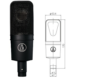【即納可能!】【送料無料】【audio-technica(オーディオテクニカ)】【コンデンサーマイク】<br />AT4040