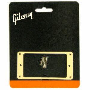 【メール便・送料無料】【Gibson】【ピックアップカバー(エスカッション)】<br />Gibson Gear Pickup Mounting Ring - (1/8" - Neck) Creme  (PRPR-015)