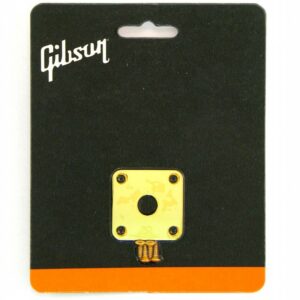【Gibson】【ジャックプレート】<br />Gibson Gear Jack Plate - Gold  (PRJP-020)