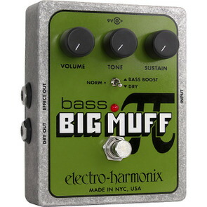 【electro-harmonix】<br />Bass Big Muff Pi (ベースビッグマフ) ベース用ディストーション/ファズ