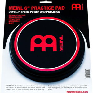 【送料無料】【MEINL マイネル】トレーニングパッド 6" MPP-6