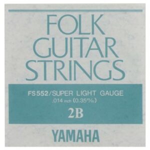 【ゆうパケット・送料無料】【YAMAHA】【アコギ弦】【バラ弦6本セット】FS552 2弦 .014インチ