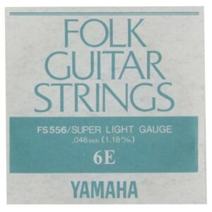 【ゆうパケット・送料無料】【YAMAHA】【アコギ弦】【バラ弦6本セット】FS556 6弦 .046インチ