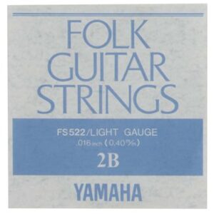 【ゆうパケット・送料無料】【YAMAHA】【アコギ弦】【バラ弦6本セット】FS522 2弦 .016インチ