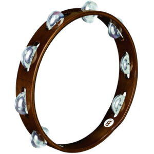 【送料無料】*【MEINL(マイネル)】<br />Traditional Wood Tambourine Aluminum Jingles 1row TA1A-AB