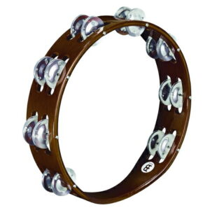【送料無料】*【MEINL(マイネル)】<br /> Traditional Wood Tambourine Aluminum Jingles 2rows TA2A-AB