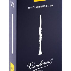 【パッケージを折りたたんでメール便発送】【Vandoren(バンドレン)リード】B♭クラリネット トラディショナル3.5(CR1035)