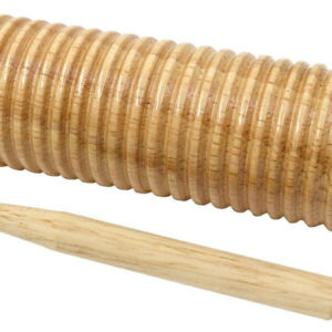 【送料無料】【Kyoritsu(キョーリツ)】ウッドギロシェイカー Wood Guiro Shaker OP-WGS01 (ウッドスクレーパー付き)