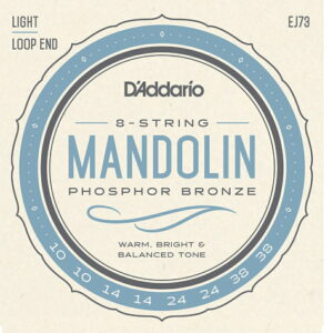 【ゆうパケット・送料無料】【D'Addario （ダダリオ）】マンドリン弦　EJ73 (EJ-73)