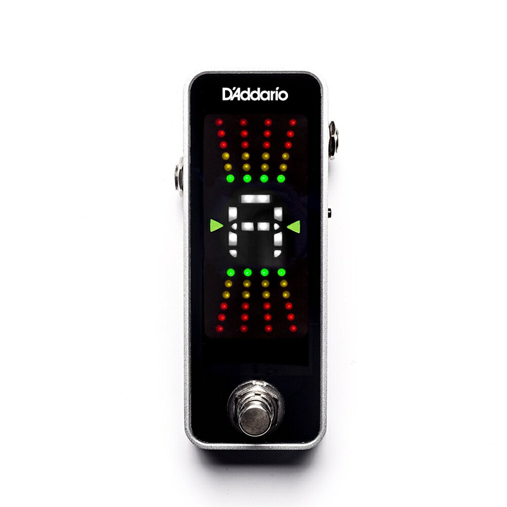 【D'Addario】 ダダリオ チューナー Chromatic Pedal Tuner PW-CT-20