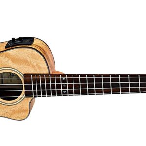 【ORTEGA オルテガ 】マンゴートップ コンサート カッタウェイ エレキ仕様 RUMG-CE
