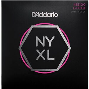 【ゆうパケット・送料無料】D'Addario ダダリオ ベース弦 NYXL Long Scale .045-.100 NYXL45100