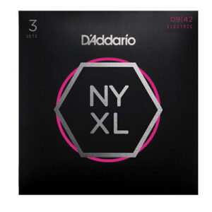 【ゆうパケット・送料無料】D'Addario ダダリオ エレキギター弦 NYXL Super Light .009-.042 NYXL0942-3P 3set入りパック