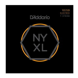 【ゆうパケット・送料無料】D'Addario ダダリオ エレキギター弦 NYXL Regular Light 7弦 .010-.059 NYXL1059